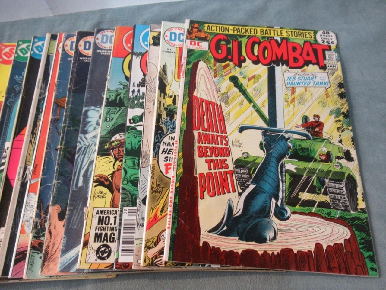 DC Silver to Bronze Age War Comic Lot