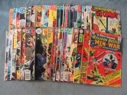 DC Silver to Bronze Age War Comic Lot