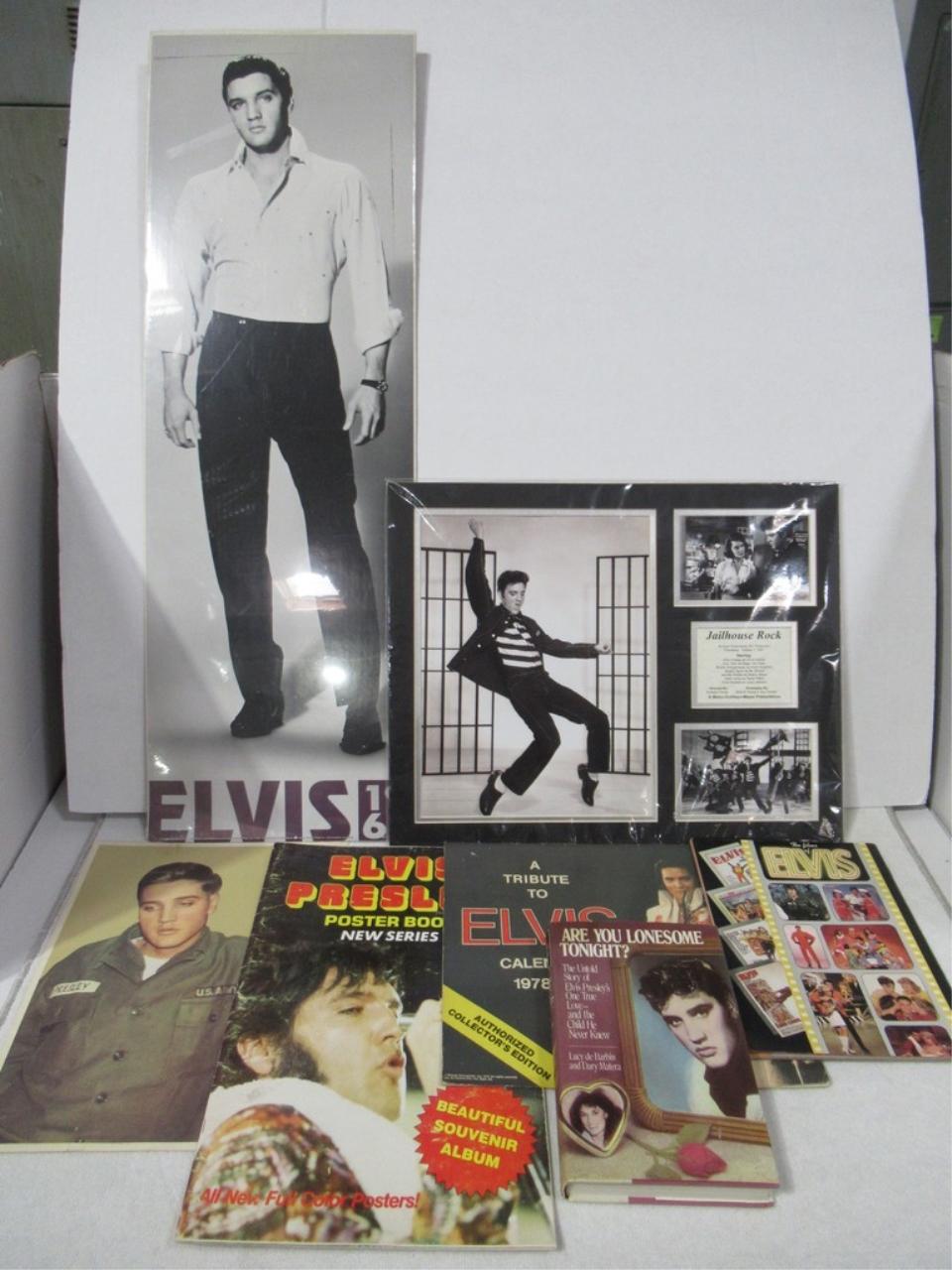 Elvis Presley Collectibles Box Lot