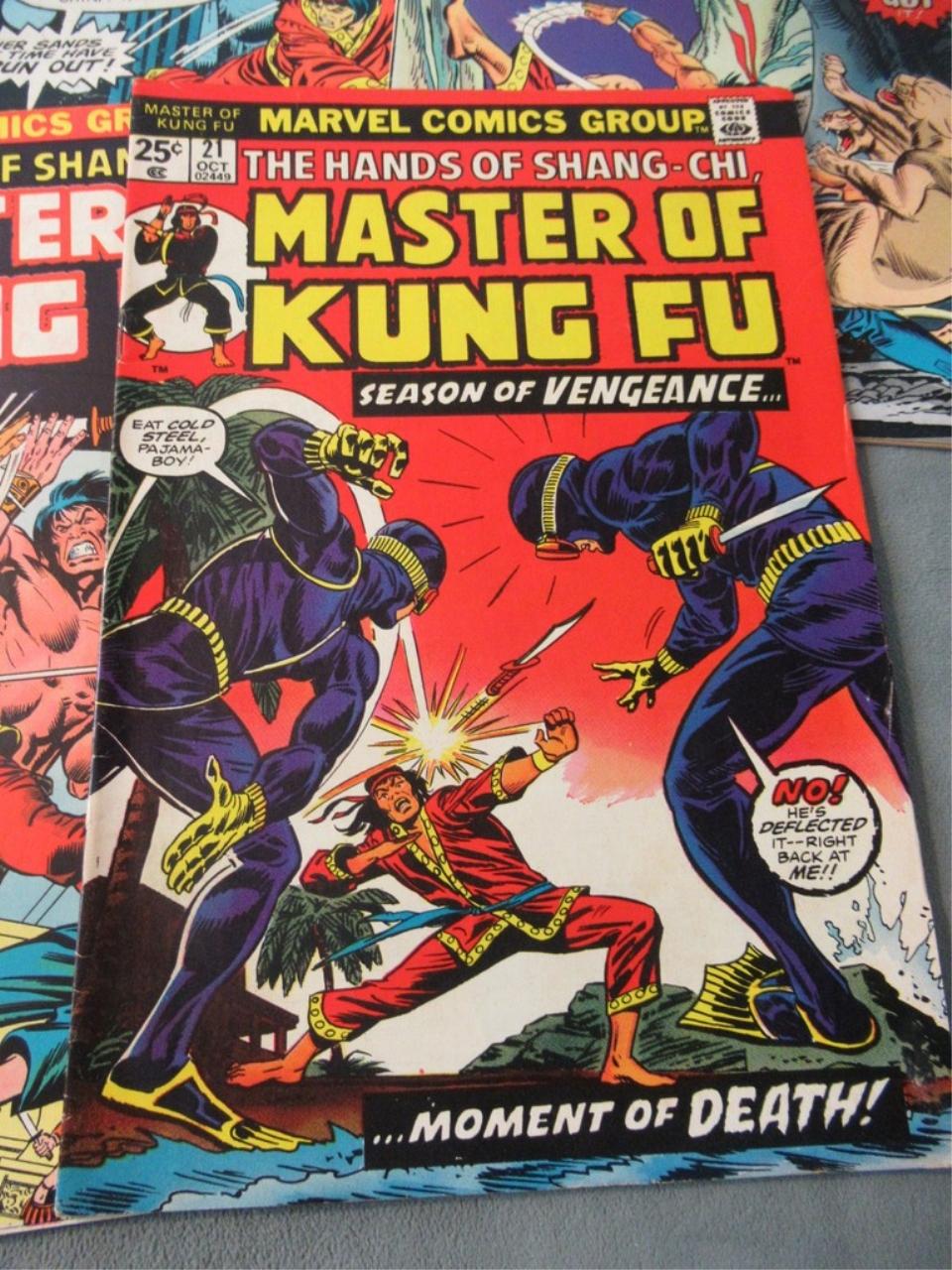 Master of Kung-Fu (Shang-Chi) Comic Lot