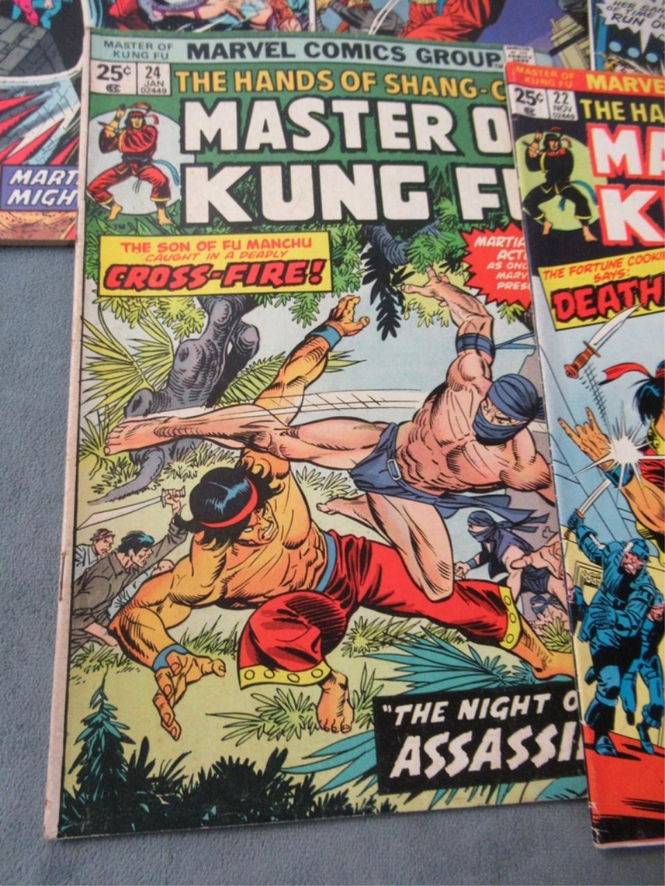 Master of Kung-Fu (Shang-Chi) Comic Lot