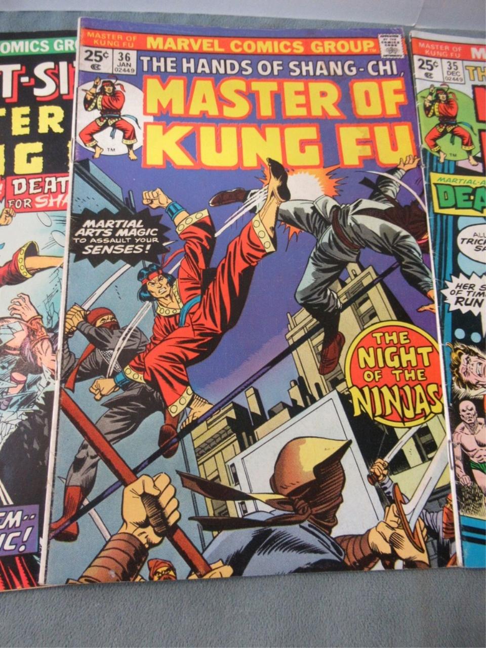 Master of Kung-Fu (Shang-Chi) Comic Lot
