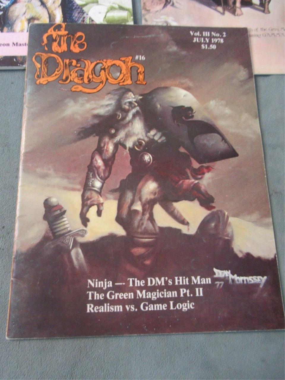 The Dragon #16, 18, & 22 - Vintage D&D