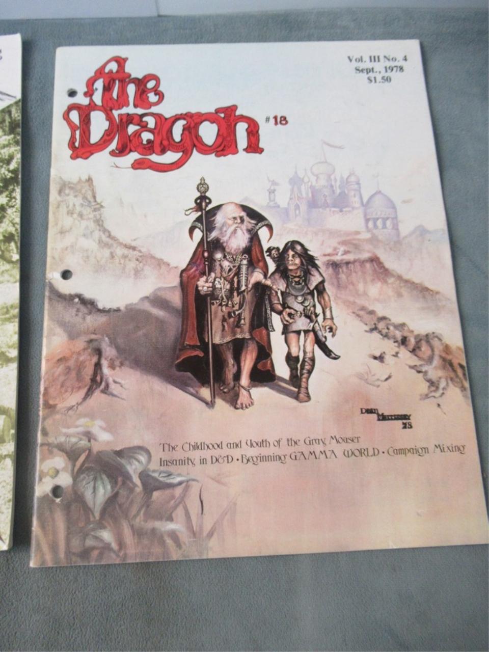 The Dragon #16, 18, & 22 - Vintage D&D