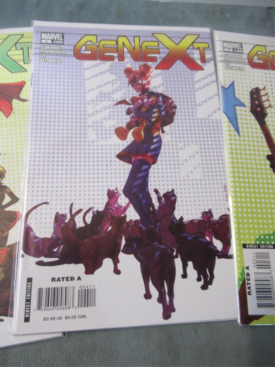 Genext #1-5 Marvel X-Men