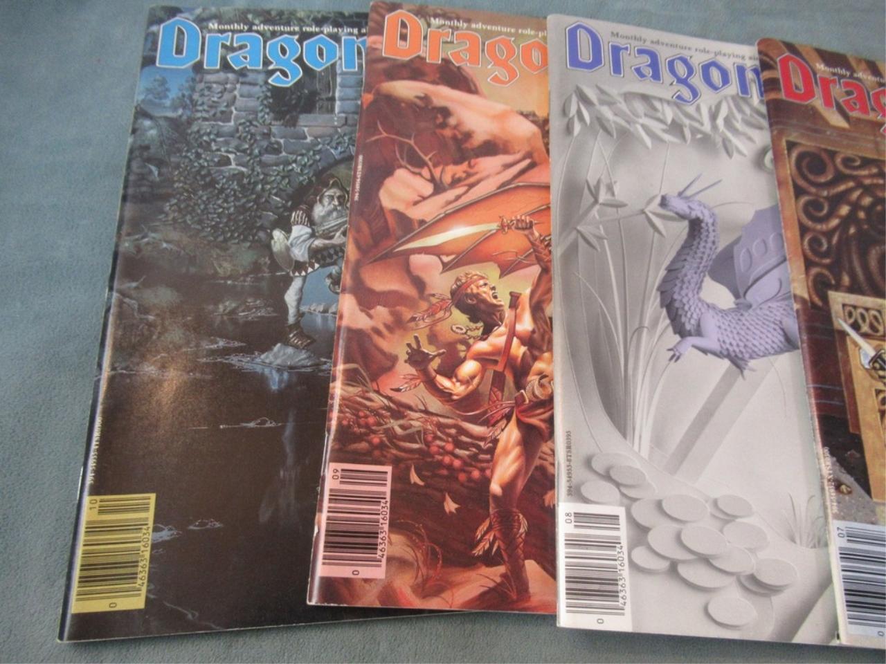 Dragon Magazine #93-102 + 106