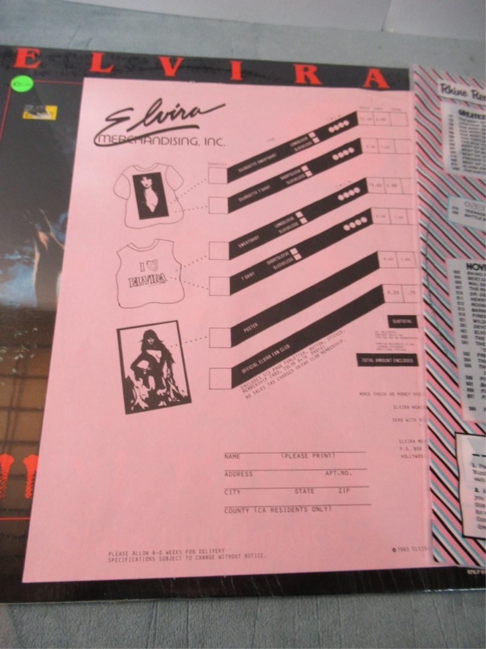 Elvira Presents Vinyl LP Record