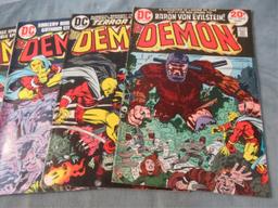 The Demon DC (1972) #1-3 + #5-16/Keys