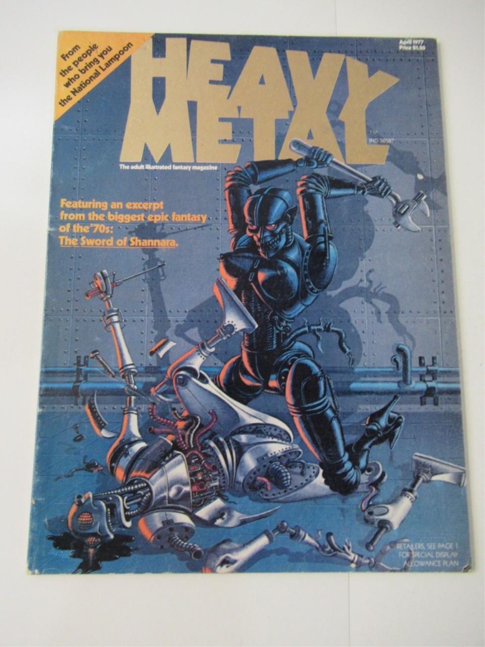 Heavy Metal Magazine #1 April 1977