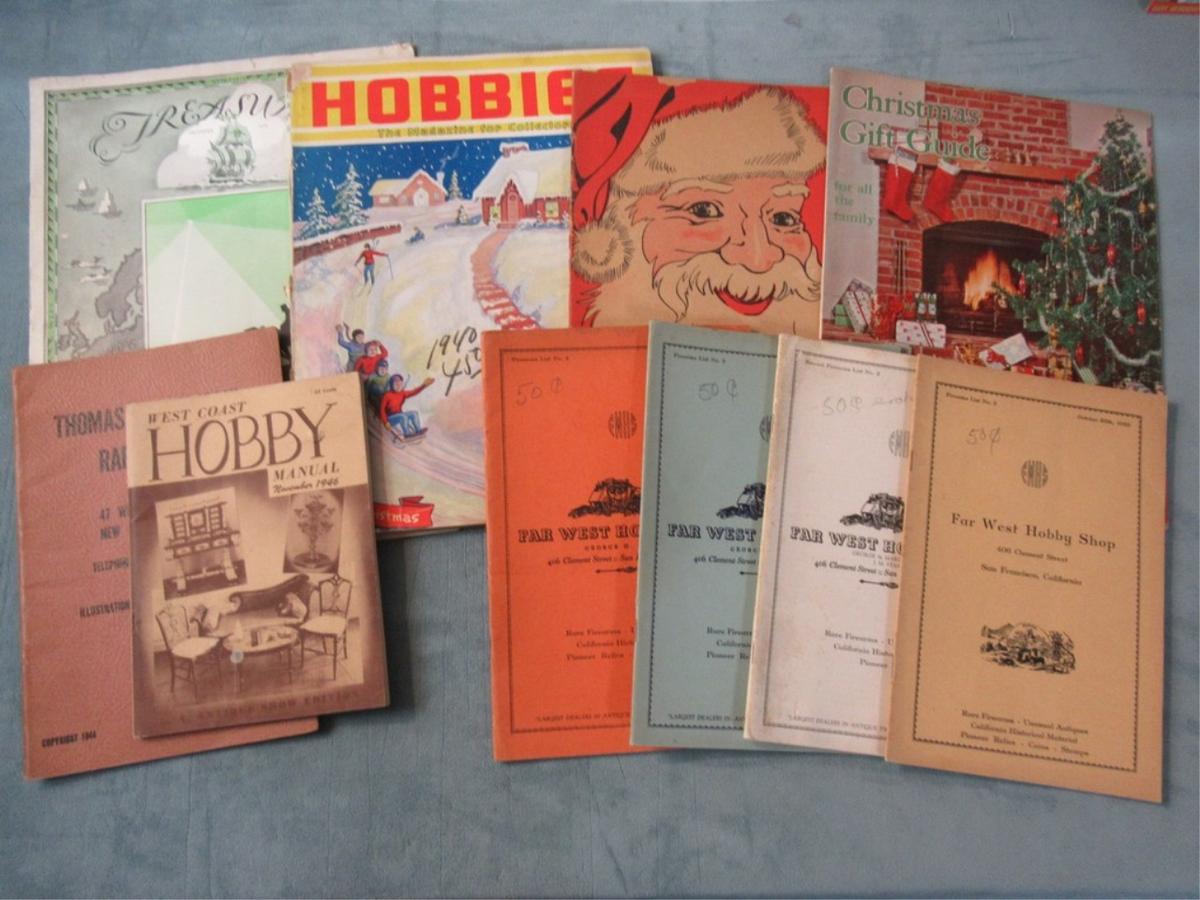 1930s Hobby/Catalog Lot