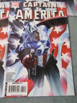 Captain America #34 (x5) Key/Ross Cover
