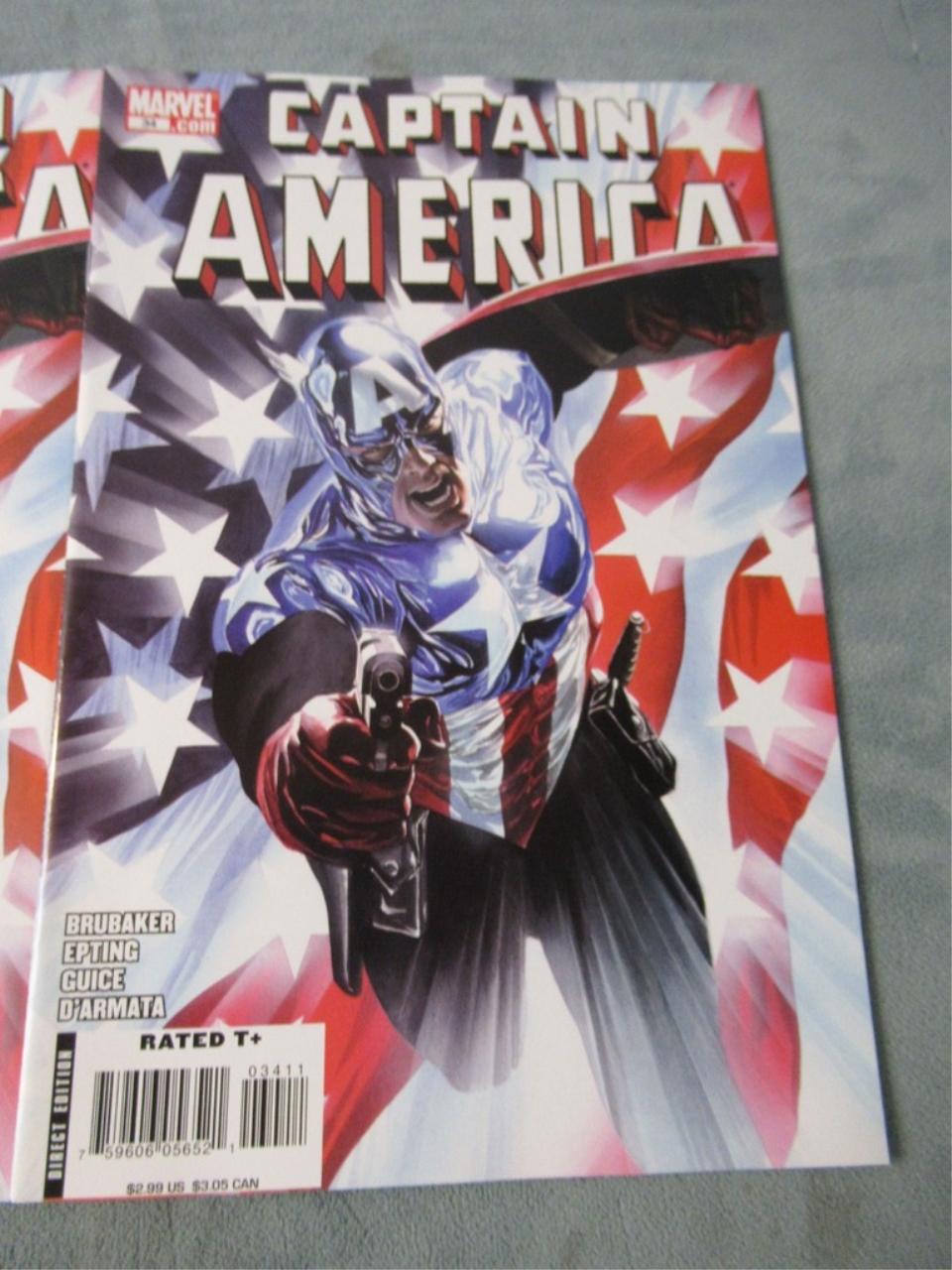 Captain America #34 (x5) Key/Ross Cover