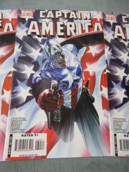 Captain America #34 (x5) Key/Ross Cover