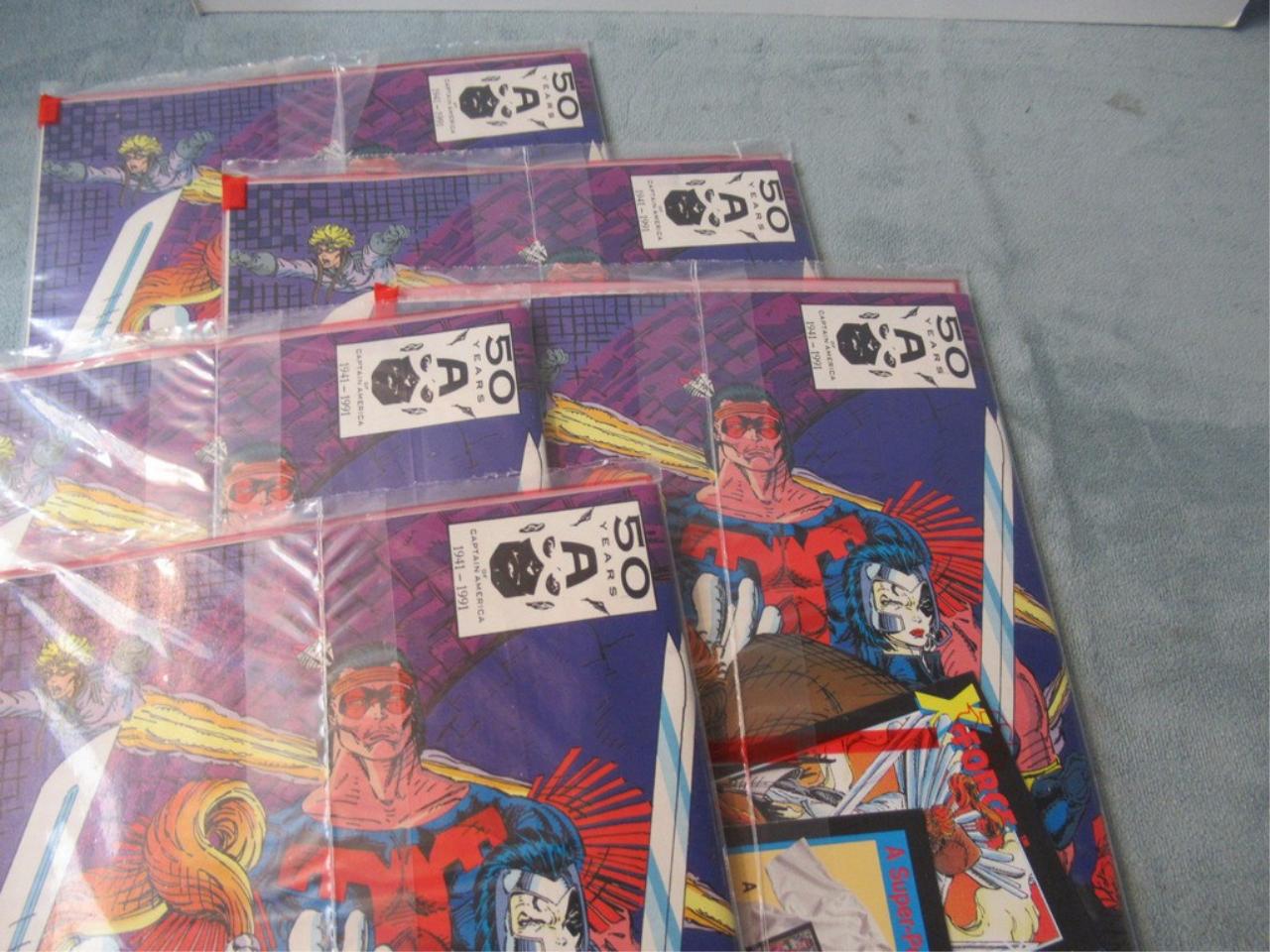 X-Force #1 (x5) Sealed w/All 5 Cards