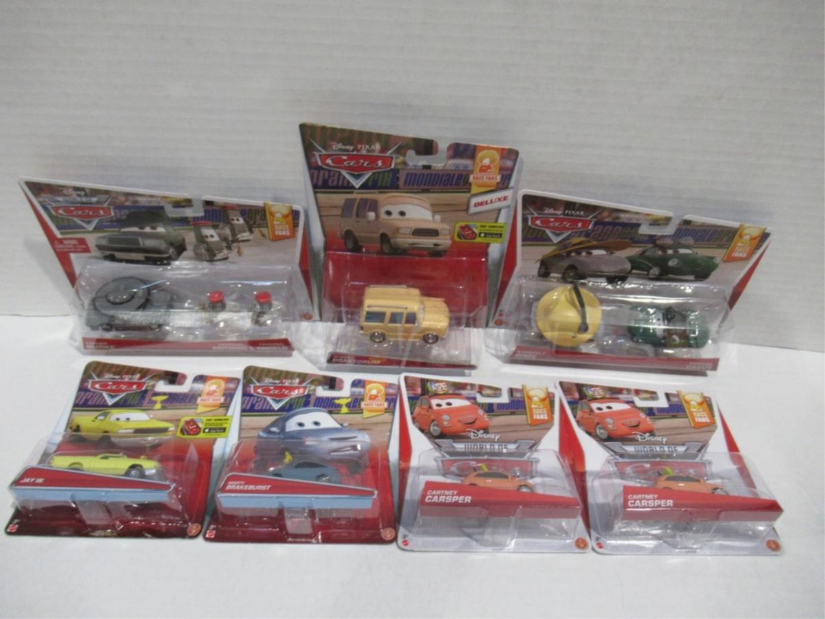 Cars Race Fans Die-Cast Vehicle Lot of (7)