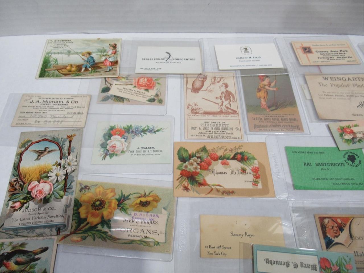 Vintage/Antique Business Cards Lot