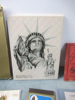 Statue of Liberty Collectibles Box Lot