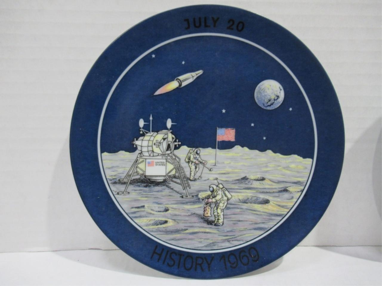 Space/NASA Collectible Plates Lot