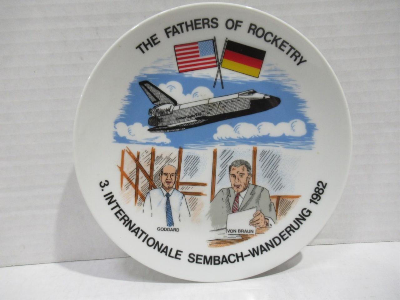 Space/NASA Collectible Plates Lot