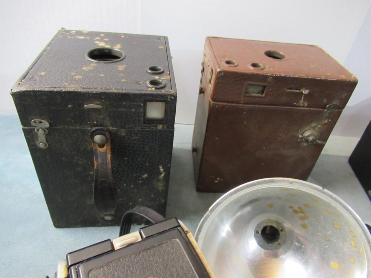 Vintage/Antique Camera Box Lot