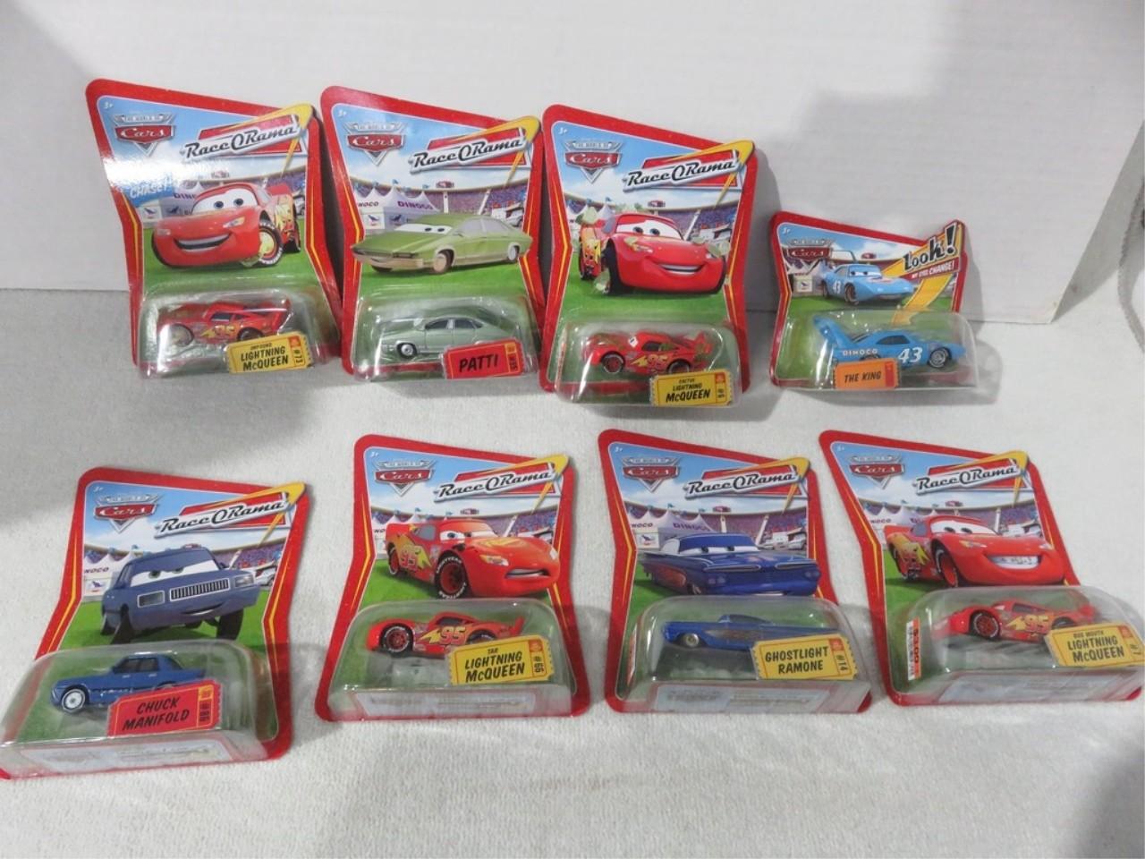 Cars Race-O-Rama Die-Cast Lot of (8)