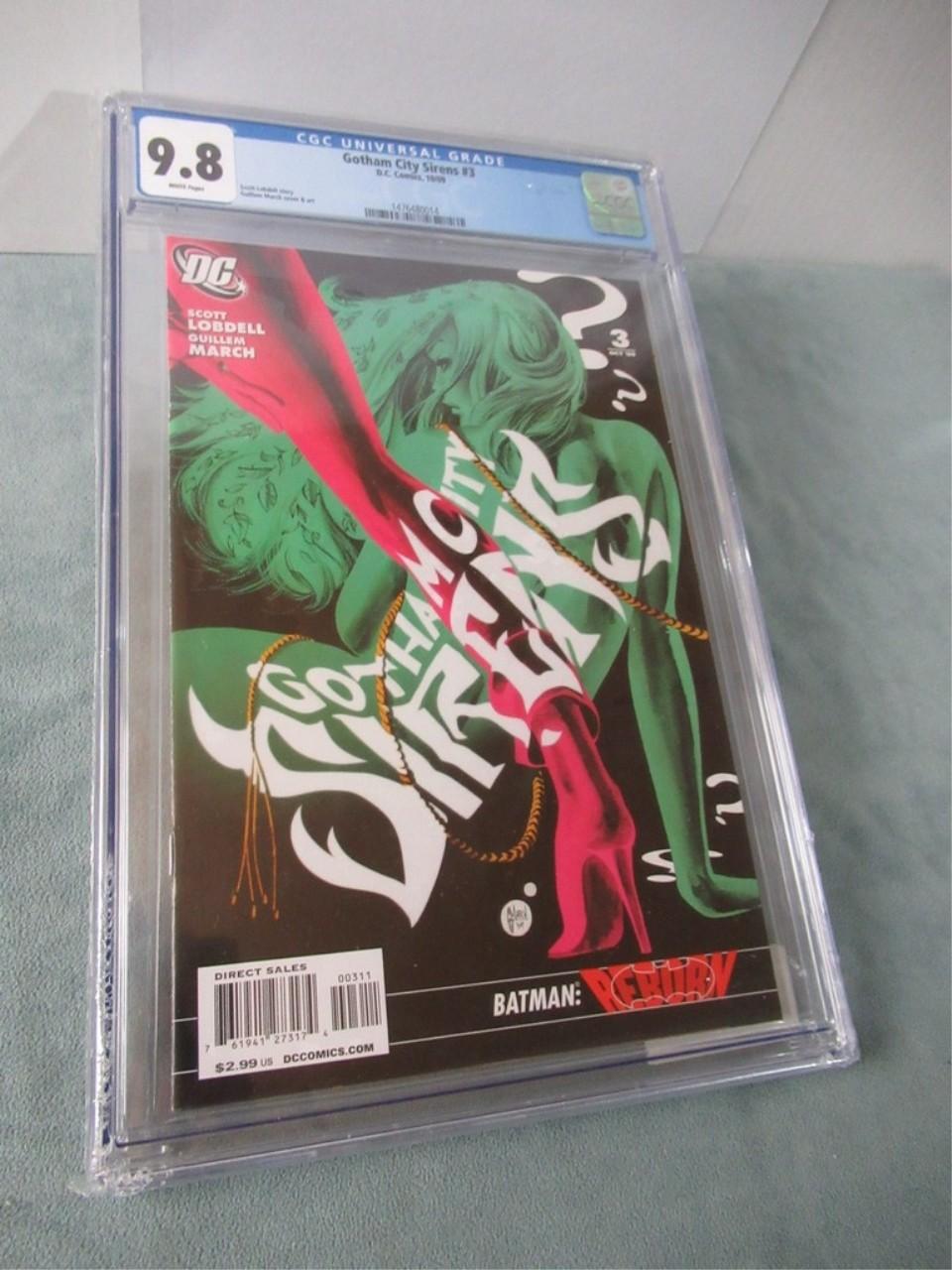 Gotham City Sirens #3 CGC 9.8