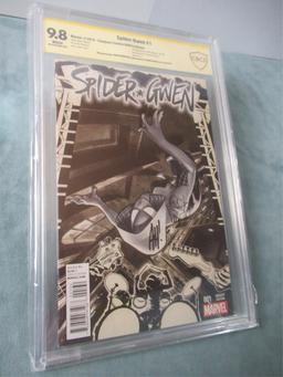 Spider-Gwen #1 CBCS 9.8 Signed Variant!