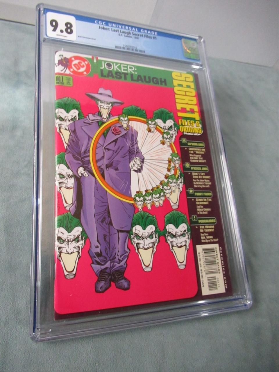 Joker: Last Laugh Secret Files #1 CGC 9.8