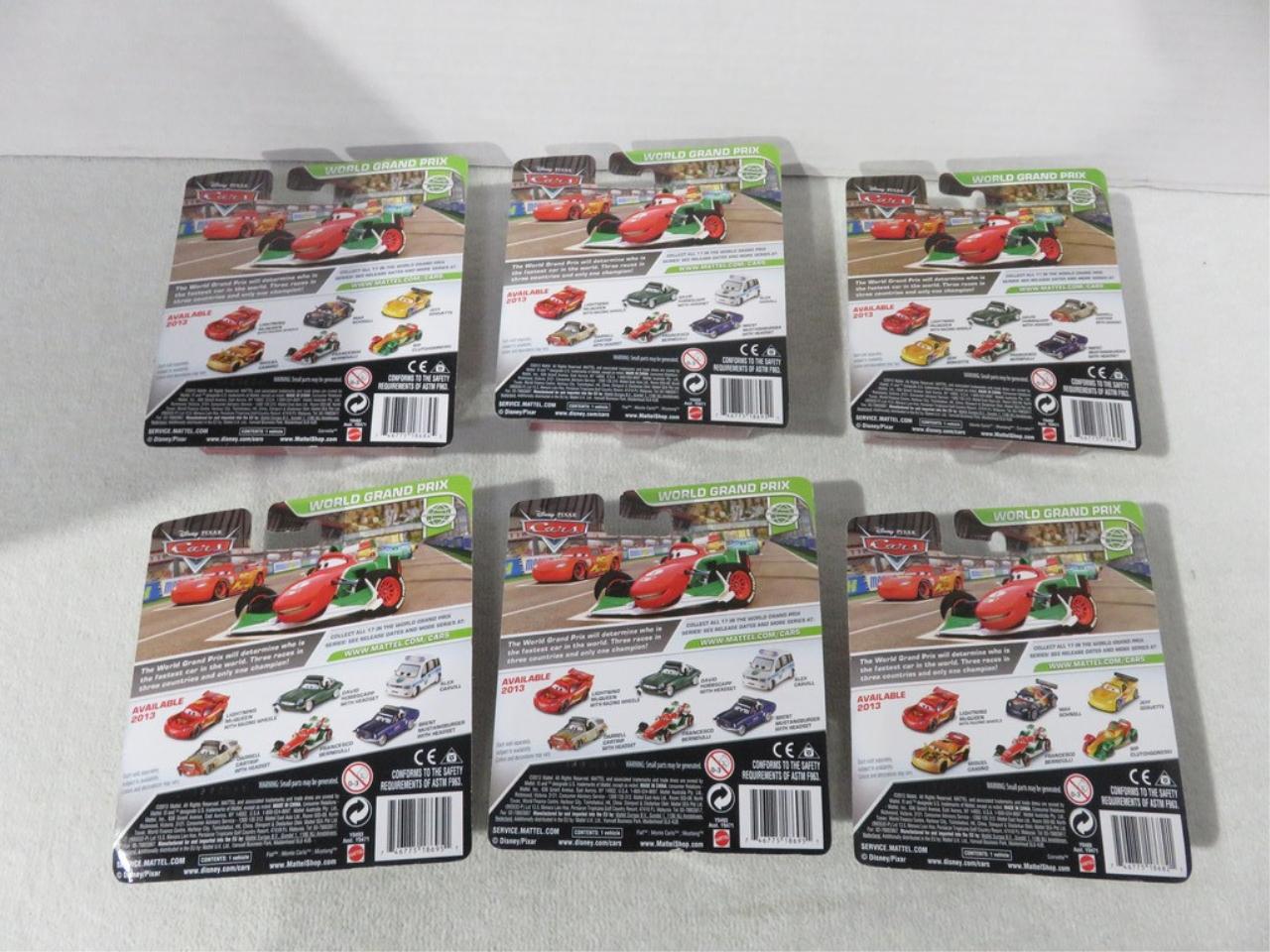 Cars WGP Die-Cast Vehicle Lot of (6)