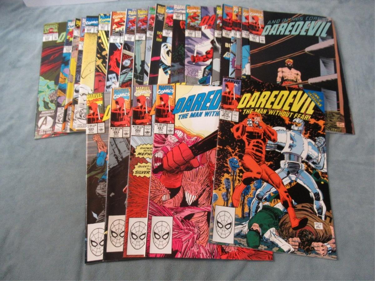 Daredevil Group of (25) #275-314