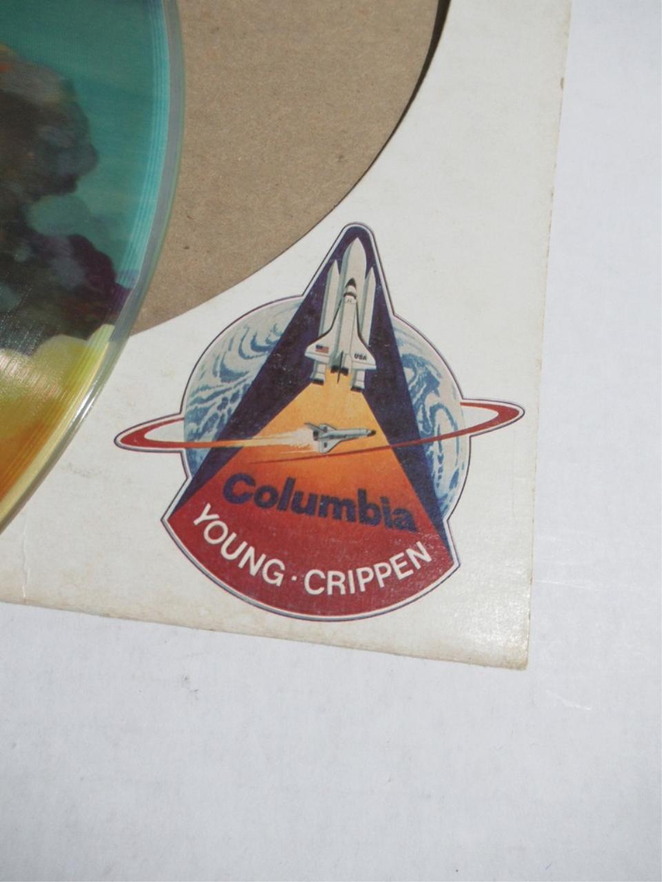 Space Shuttle Columbia Picture Album Record