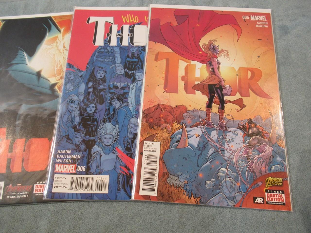 Thor #2-8 + Annual #1 w/Variants Key!