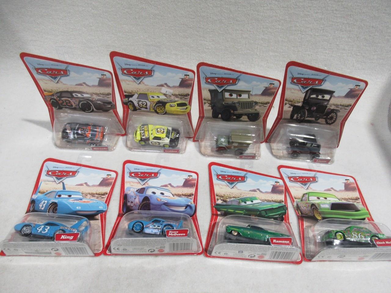 Disney/Pixar Cars Die-Cast Lot of (8)