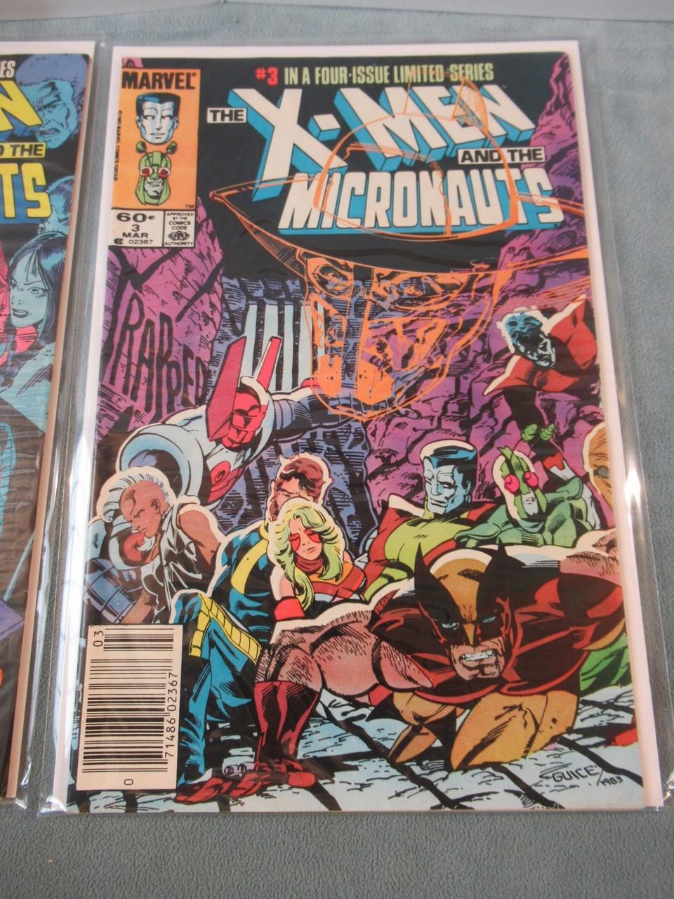 X-Men and the Micronauts #1-4