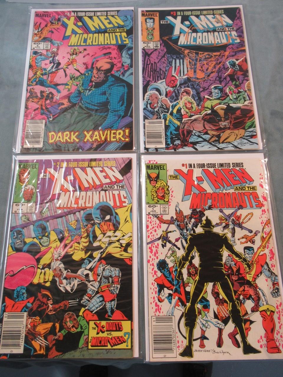 X-Men and the Micronauts #1-4