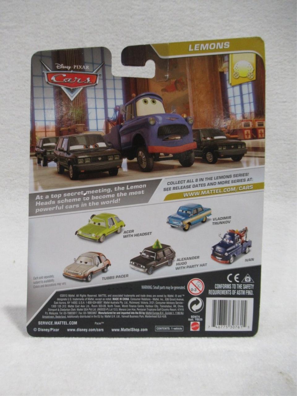 Ivan Disney Cars Deluxe Die-Cast