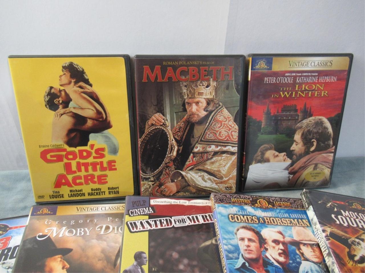 Classic Movies DVD Lot