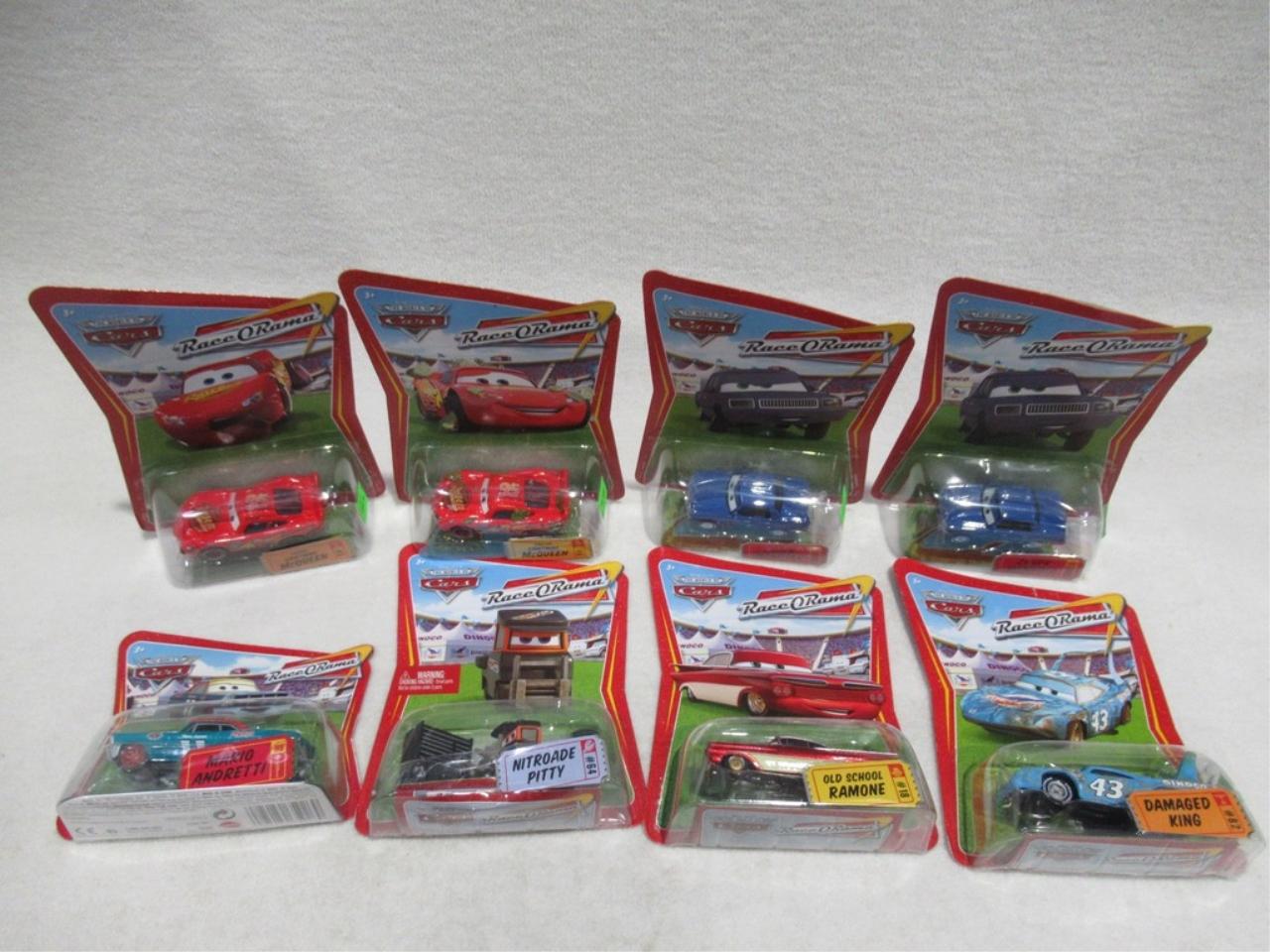 Disney Cars Race-O-Rama Lot of (8)