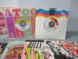 Group of (25) Single 7" Vinyl Records