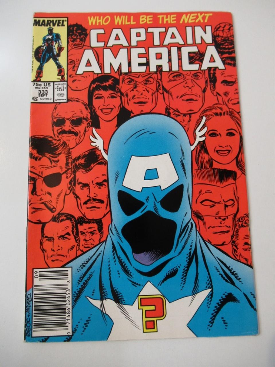 Captain America #333/Key