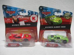 Disney Cars Rubber Tires Vehicle Lot