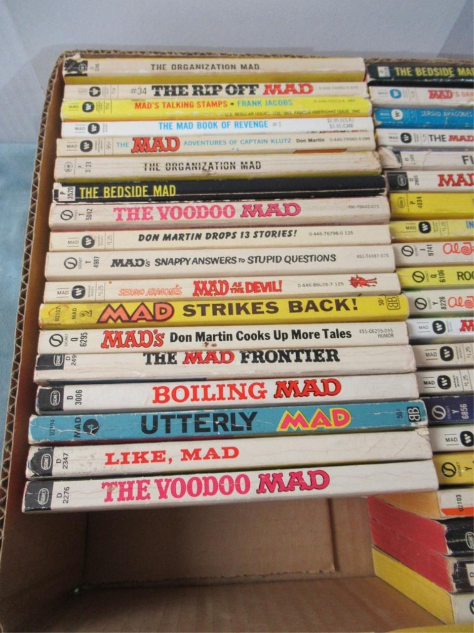 MAD Magazine Paperback Box Lot