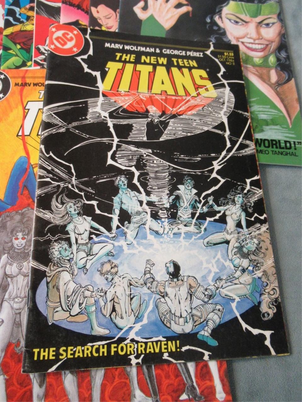 New Teen Titans Group of (18) #2-37