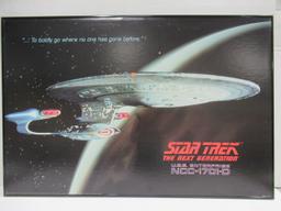 Star Trek USS Enterprise Framed Lithograph