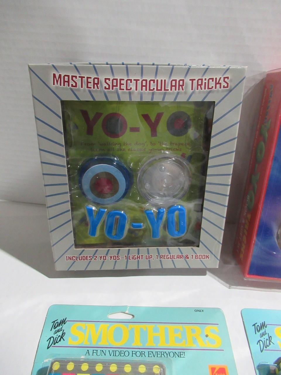 Yo-Yo and Trick Book/VHS Lot