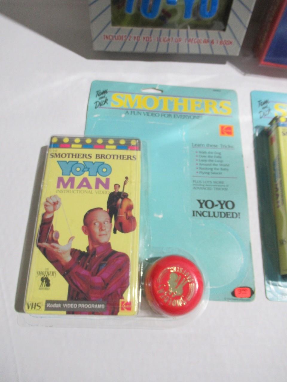 Yo-Yo and Trick Book/VHS Lot