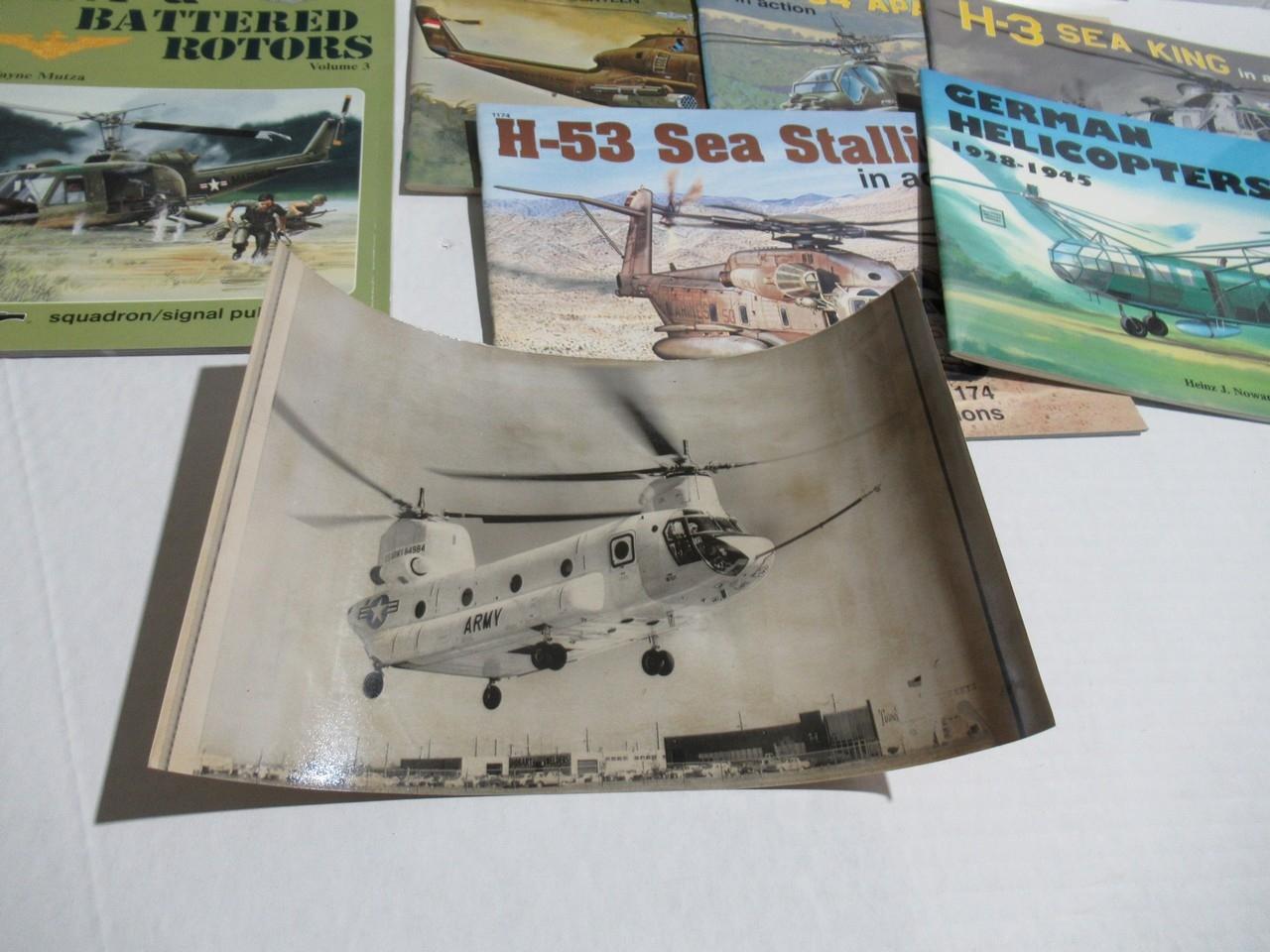 Helicopter Collectible Book/Photo Lot