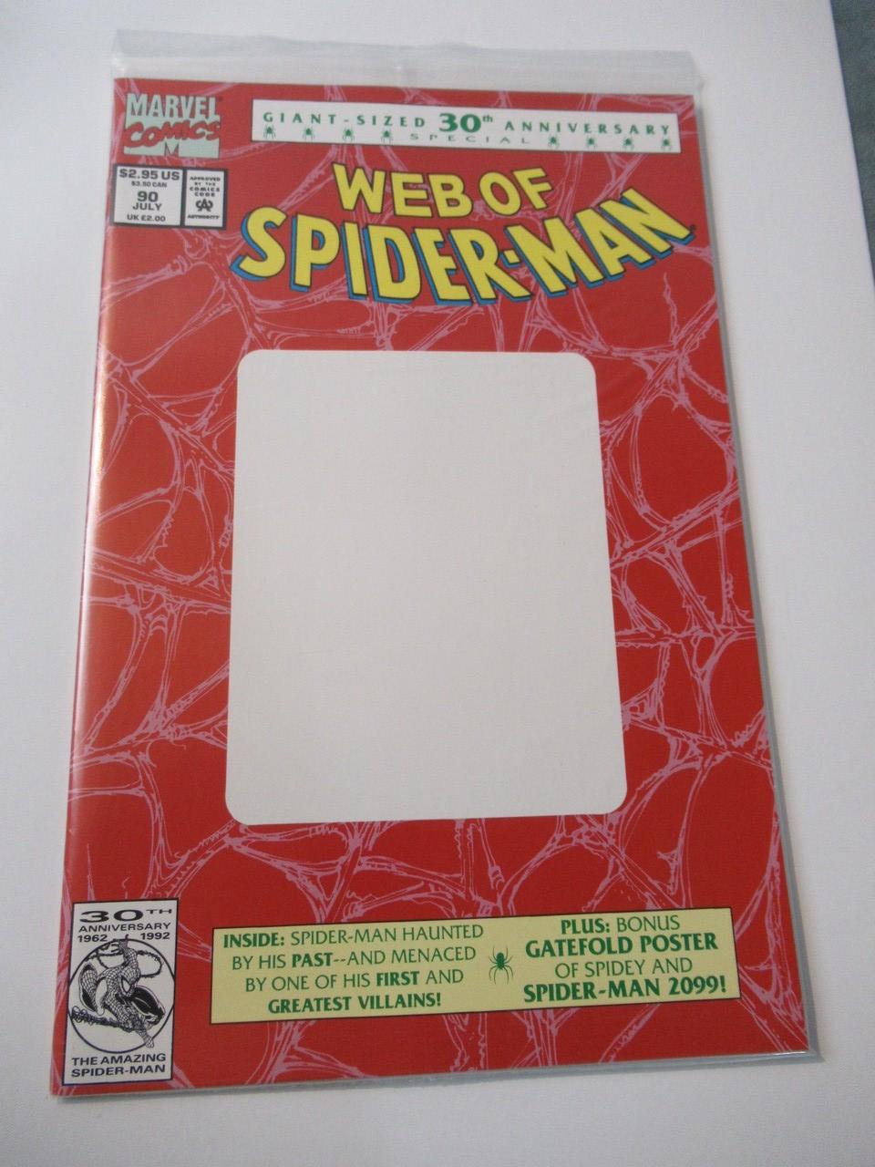 Web of Spider-Man #90 Error Copy