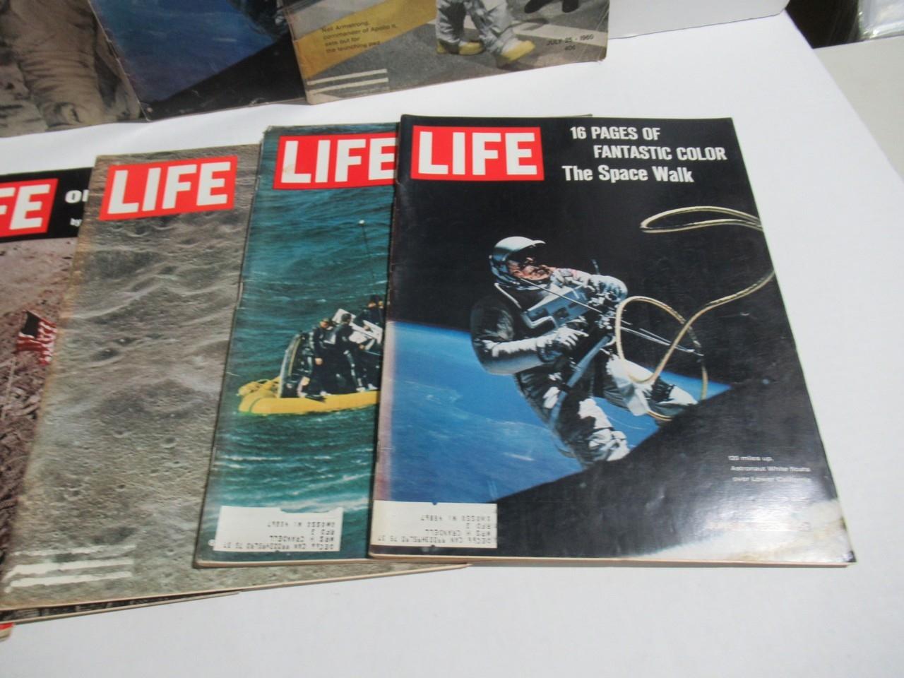 Life Magazine Space Race Lot of (9)