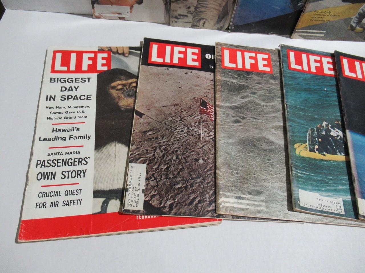 Life Magazine Space Race Lot of (9)